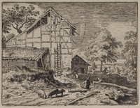 TvB G 0811
<br/>
De twee ladders
<br/>
<em>Everdingen, Allaert van (1621-1675)</em>